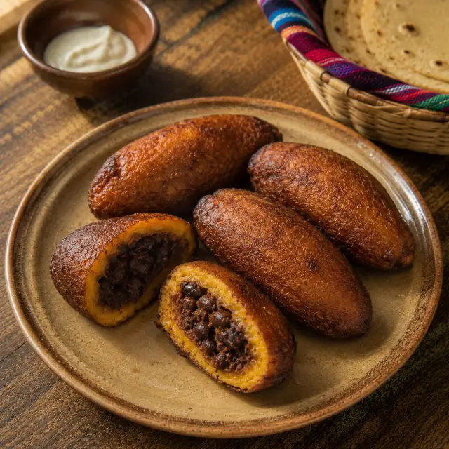Rellenitos de plátano