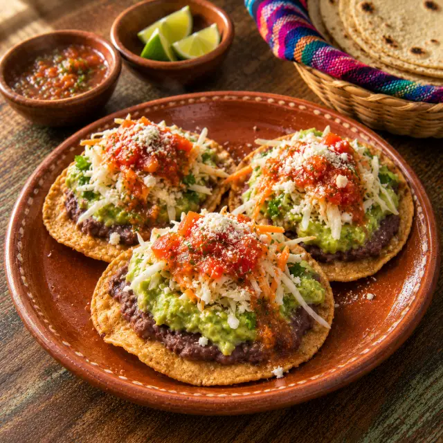 Tostadas de guacamol