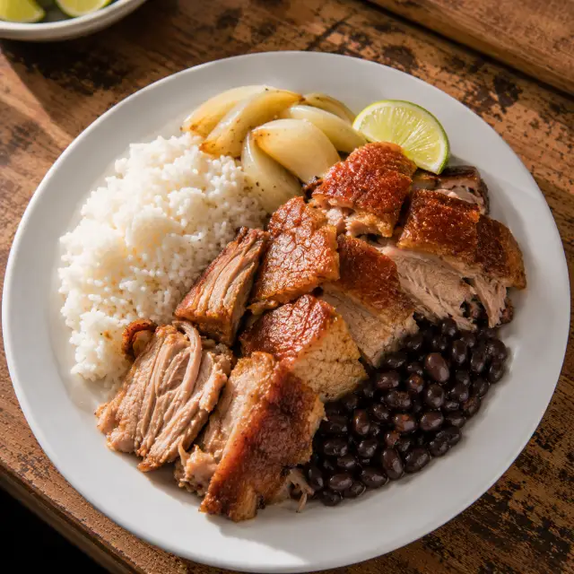 Lechón asado con mojo