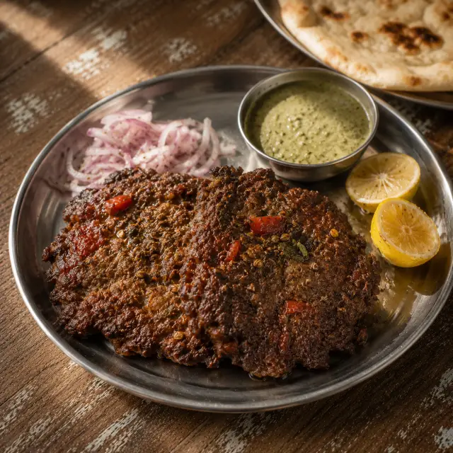 Chapli kebab