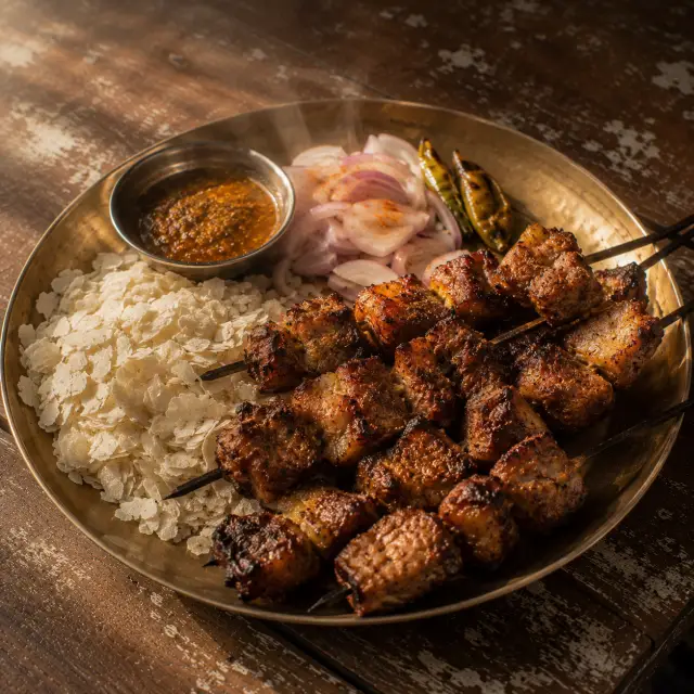Pork sekuwa