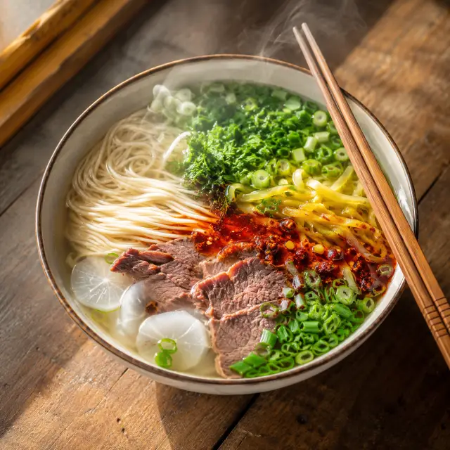 Lanzhou beef noodles