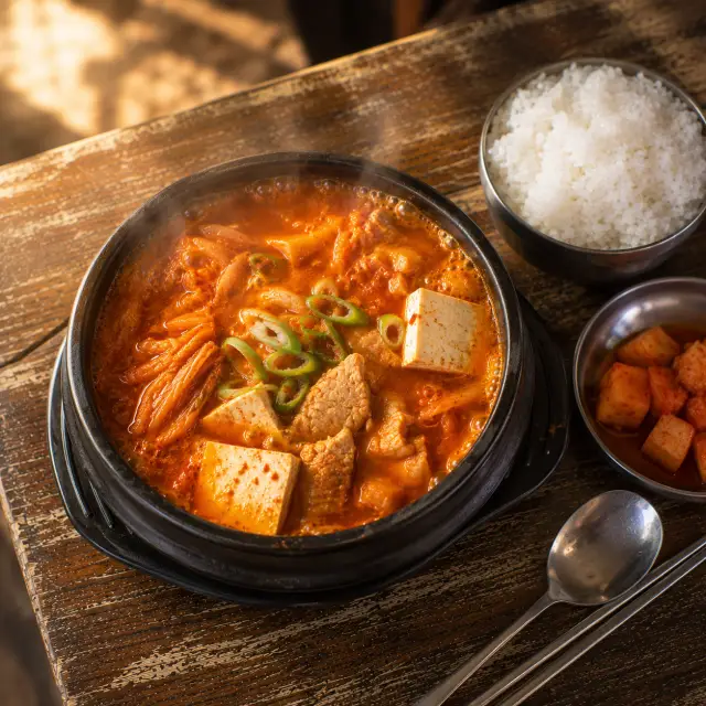 Kimchi jjigae