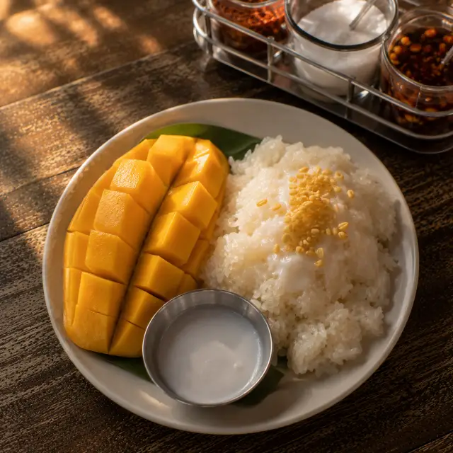 Mango sticky rice