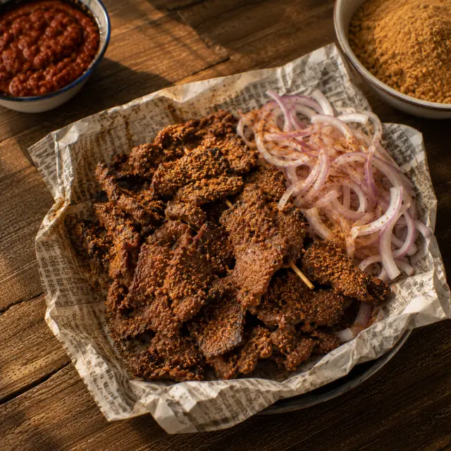 Beef suya